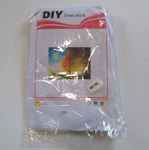 DIY Cross Stitch Kit Dark to Light Stamped